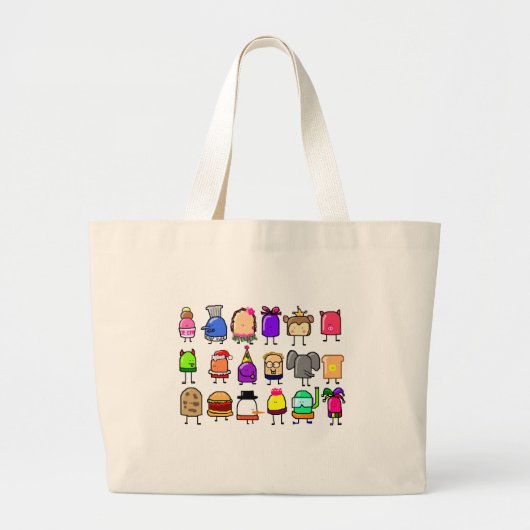 Aliens Canvas tas (Voorkant)