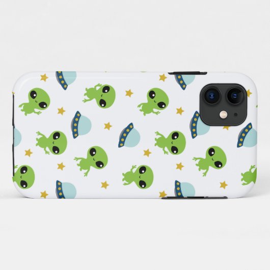 Aliens Case-Mate iPhone Case (Achterkant (horizontaal))