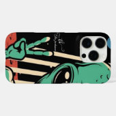 Aliens Case-Mate iPhone Case (Achterkant (horizontaal))
