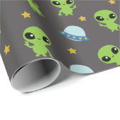 Aliens die papier met onmiddellijke verpakking geb (Rol Hoek)