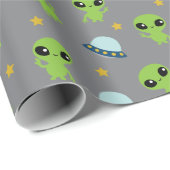 Aliens die papier met onmiddellijke verpakking geb (Rol Hoek)