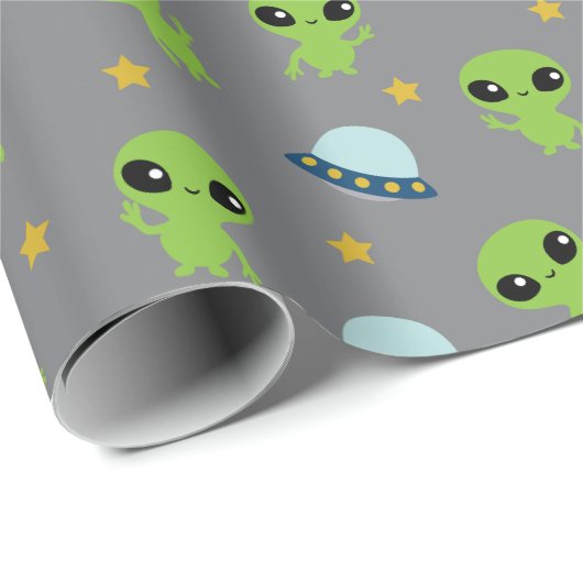 Aliens die papier met onmiddellijke verpakking geb (Rol Hoek)