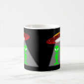 Aliens en Flying Saucer Koffiemok (Center)