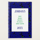 Aliens en Ruimteschepen Dagelijks budget Planner (Voorkant)