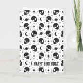 Aliens en sterren kaart (Achterkant)