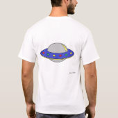 Aliens en UFO's 39 T-shirt (Achterkant)