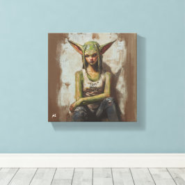 Aliens Exist Canvas Afdruk