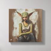 Aliens Exist Canvas Afdruk (Voorkant)