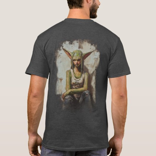 Aliens Exist Modelo II T-shirt (Achterkant)