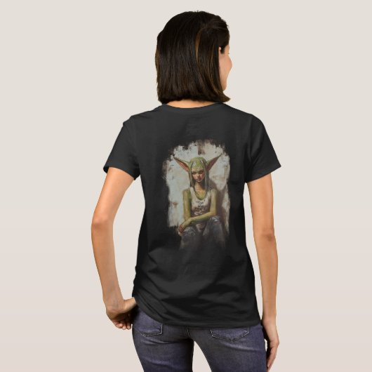 Aliens Exist Modelo II T-shirt (Achterkant volledig)