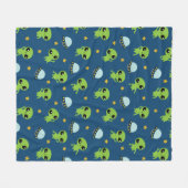 Aliens Fleece Blanket (Voorkant (Horizontaal))