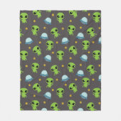 Aliens Fleece Blanket Deken (Voorkant)