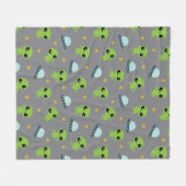 Aliens Fleece Blanket Deken (Voorkant (Horizontaal))