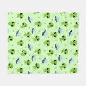 Aliens Fleece Blanket Deken (Voorkant (Horizontaal))