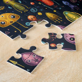 Aliens Fun Puzzel Legpuzzel (Zijkant)