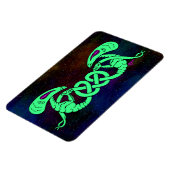 Aliens getwijnd (Aliens en Keltische Knot) Magneet (Linkerzijde)