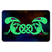Aliens getwijnd (Aliens en Keltische Knot) Magneet (Horizontaal)
