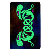 Aliens getwijnd (Aliens en Keltische Knot) Magneet (Verticaal)