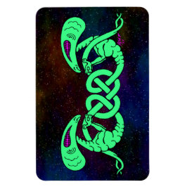 Aliens getwijnd (Aliens en Keltische Knot) Magneet