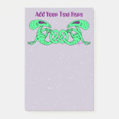 Aliens getwijnd (Aliens en Keltische Knot) Post-it® Notes (Voorkant)