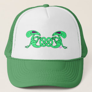 Aliens getwijnd (Aliens en Keltische Knot) Trucker Pet