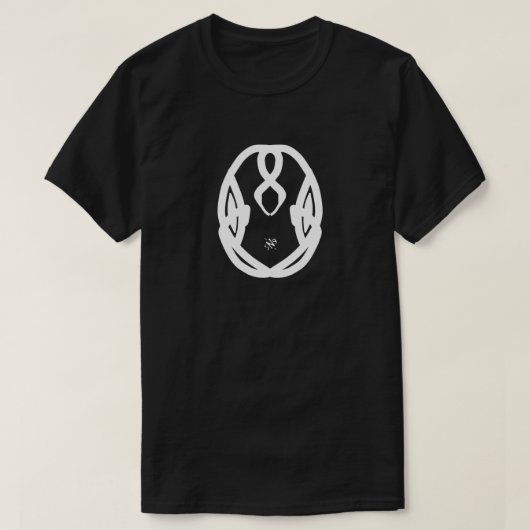 Alien's gezicht t-shirt (Design voorkant)