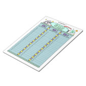 Aliens Goal Planner Aangepast Notitieblok (Schuin)