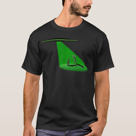 Aliens Golfing T-shirt (Voorkant)