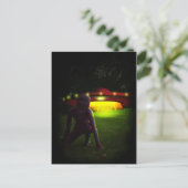 Aliens hebben Briefkaart aangevoerd (Staand voorkant)