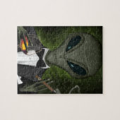 Aliens hebben klasse V1-puzzel Legpuzzel (Horizontaal)