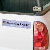 Aliens hebben ook liefde nodig! bumpersticker (Op Truck)
