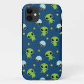 Aliens Hoesje-Mate iPhone Case (Achterkant)