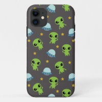 Aliens Hoesje-Mate iPhone Case