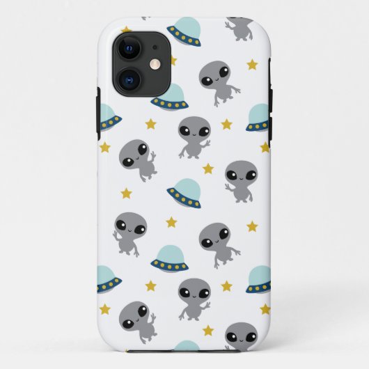Aliens Hoesje-Mate iPhone Case (Achterkant)