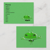 Aliens Huggs Visitekaartje (Voorkant / Achterkant)