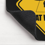 Aliens in het werkbord - Mousepad Muismat (Hoek)