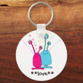 Aliens in Liefde Sleutelhanger (Voorkant)