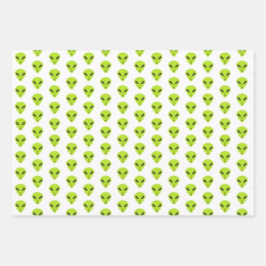 aliens inpakpapier vel (Voorkant)