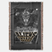 Aliens Invade 4 Beer Galaxy Attack Deken (Voorkant Verticaal)