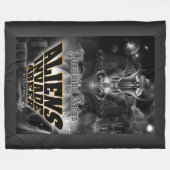 Aliens Invade 4 Beer Galaxy Attack Fleece Deken (Voorkant (Horizontaal))