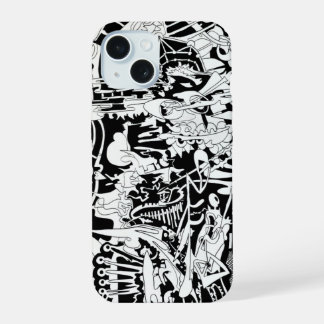 aliens iPhone 15 case