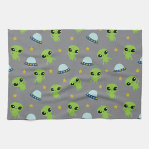 Aliens Kitchen Towel Theedoek