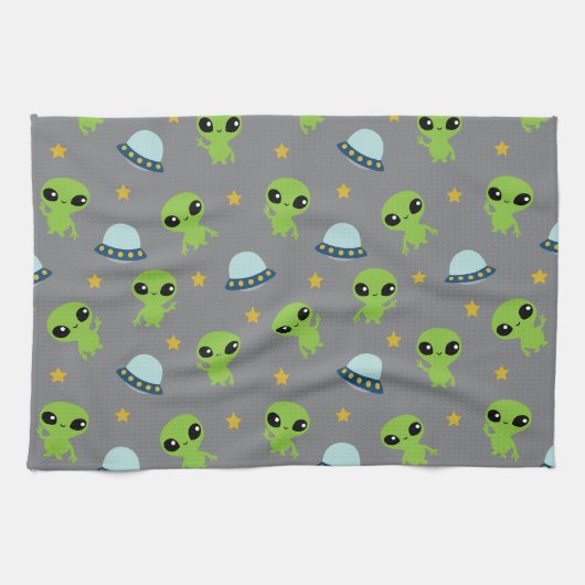 Aliens Kitchen Towel Theedoek (Horizontaal)