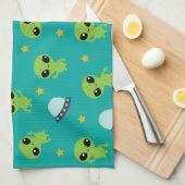 Aliens Kitchen Towel Theedoek (Quarter Fold)