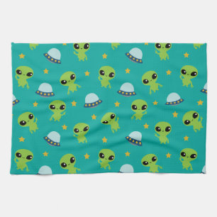 Aliens Kitchen Towel Theedoek