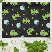 Aliens Kitchen Towel Theedoek (Gevouwen)