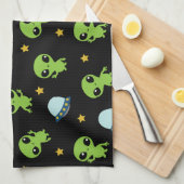 Aliens Kitchen Towel Theedoek (Quarter Fold)