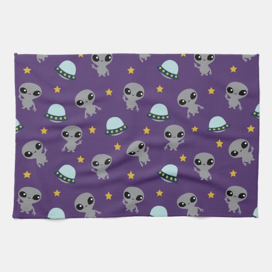 Aliens Kitchen Towel Theedoek (Horizontaal)