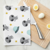 Aliens Kitchen Towel Theedoek (Quarter Fold)