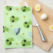 Aliens Kitchen Towel Theedoek (Quarter Fold)